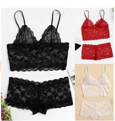 [COD] manufacturers wholesale womens imitation silk suspenders sleeping loose and comfortable lace two-piece home service nightgown