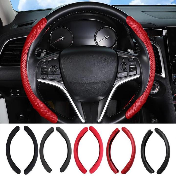 steering-wheel-cover-carbon-fiber-car-comfortable-steering-wheel-cover-breathable-wheel-cover-universal-fit-comfortable-grip-anti-slip-for-rv-mpv-truck-car-suv-generous