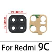 3pcs Cover?ฝาเลนส์กระจกกล้องหลังด้านหลังสำหรับ Xiaomi Redmi 9c 7a 9a 8a Note 7 8 9 10 Pro Max 9S 8T 10S 9T 10S 10 T 10S 9T 10 T 10 Repair