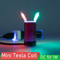 DC 5V 1W Mini Tesla Coil Arc Ignition Board สำหรับ Light ARC Wireless Transmission Test การทดลอง Diy