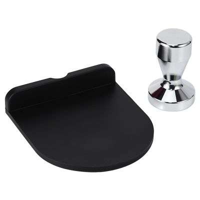 51mm Coffee Tamper Mat Silicone Rubber Tampering Corner Mat Coffee Maker