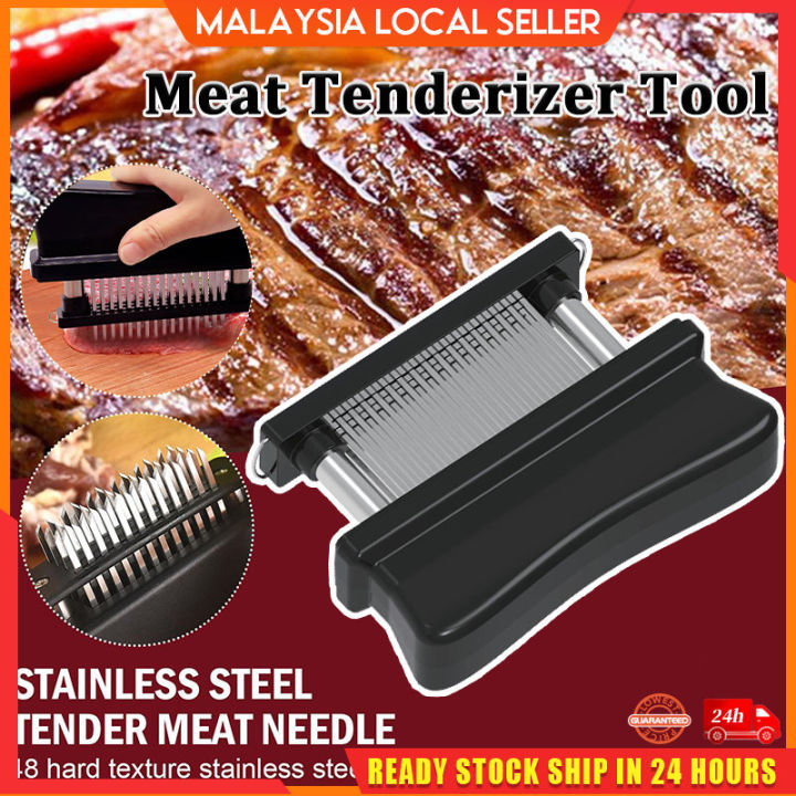 48 Blades Needle Meat Tenderizer Stainless Steel Knife Beef Steak Mallet Meat Tenderizer Hammer