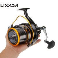 12 1BB 13Ball Bearings Left / Right Interchangeable LJ9000 Super Big Sea Fishing Wheel Metal Spinning Reel High Speed 4.11:1