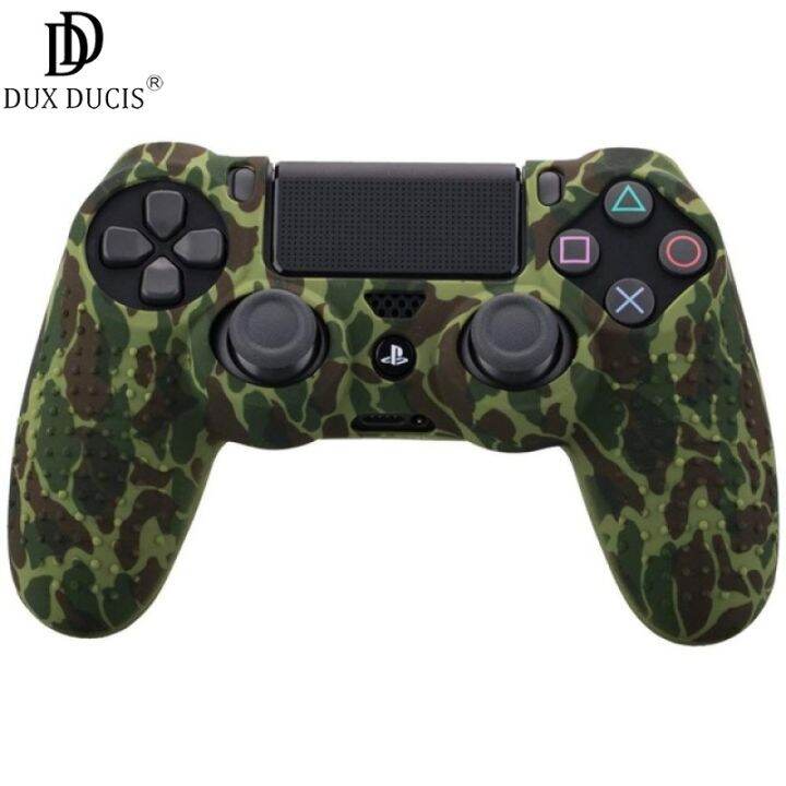 camouflage-case-graffiti-studded-dots-silicone-rubber-gel-skin-for-ps4-slim-pro-controller-cover-case-for-dualshock4