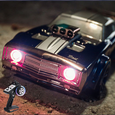 รถบังคับ รถดริฟ 1/16 RC Drift Car Fast Furious Dom 1970 Dodge Charger R/T with Servo Tamiya