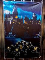 มาแรง hogwarts legacy harry potter ฮอกวอตส์ไทย พร้อมส่ง ผ้าตกแต่งผนัง ผ้าธง ผ้าตกแต่งห้อง