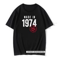 Made In 1974 Mens Tshirt 47Th Birthday Funny Tshirt Mens Tshirts Personalized T Shirt Men Tshirts Personalized Gildan