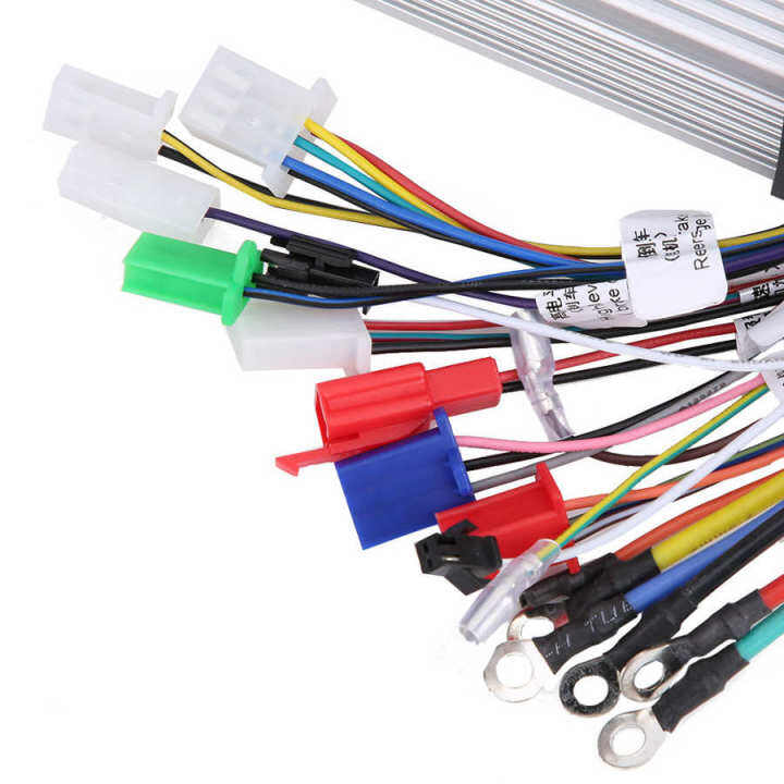 อุปกรณ์ควบคุมมอเตอร์แบบไร้แปรงถ่านจักรยานไฟฟ้า48v-60v-64v-72v-1000-1500w-จักรยานสกูทเตอร์ไฟฟ้าคู่เครื่องควบคุมความเร็วชิ้นส่วนจักรยานไฟฟ้า