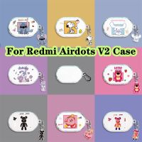 READY STOCK! For Redmi Airdots V2 Case Cartoon Innovation Series for Redmi Airdots V2 Casing Soft Earphone Case Cover