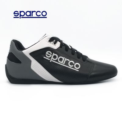 All leather SPARCO racing car spring and summer casual lovers cardin models of shoes mens and womens shoes of the four seasons