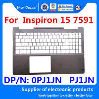 ใหม่เดิมแล็ปท็อปเปลี่ยน palmrest บนปกกรณี C เชลล์เงินสำหรับ Inspiron 15 7591 0PJ1JN จุด J1JN 13N4-0NA0221