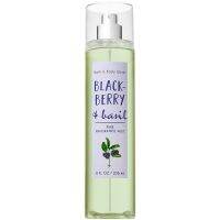 Baht &amp; Body Work Black-Berry &amp; Basil Fine Fragance Mist 236 ml. ของแท้ [พร้อมส่งสินค้าจัดส่งถึงที่ ]