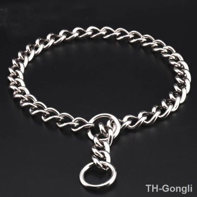 【hot】▨✒  304 P Chain for Dogs Training Choke Collars Large French Bulldog German Shepherd Heavy Duty Collar