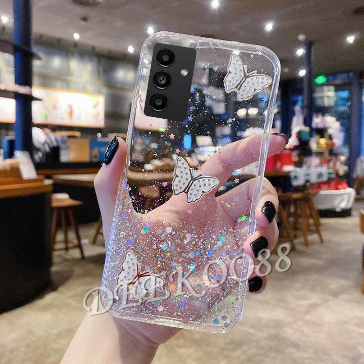 casing hp oppo a54 glitter