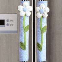 tr1 Shop Pastoral Flower Polka Dot Door Refrigerator Handle Cover Fridge Door Handle Gloves Home Decor Kitchen