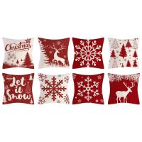 Christmas Pillowcase Party Supplies Throw Pillow Case Set of 4 Pillow Covers for Christmas Party Decorations Holiday Decor Cushion Cases Perfect for Thanksgiving Birthday Christmas Winter helpful