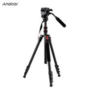Andoer Chuyên Nghiệp nhôm di động gậy selfie Đứng Monopod 200Cm 78.7Inch 4