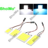 【คุณภาพสูง】Bhoimo หลอดไฟ Led ทรงโดมสําหรับติดป้ายทะเบียนรถยนต์ T10 W5W Festoon Ba9S T4W 28มม. Cob C10W C5W 16Smd 24Smd 36Smd 48Smd