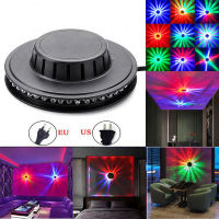 Angella LED Stage Light Disco Sunflower Effect Lamp 8W Mini Led Flash DJ KTV Home Bar Party Lights