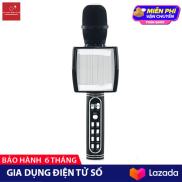 Mic Bluetooth Karaoke YS91 Kèm Loa Bass Chức Năng Đổi Giọng Nói Micro Bắt