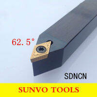 SDCNN 1212H11/1616H11/2020K11/2525M11 เครื่องมือกลึง CNC สกรูยึดตัวยึดเครื่องมือหมุนภายนอกใช้ DCMT DCGT 070204/11T308