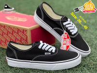 รองเท้าVANS Authentic Black ( ลิขสิทธิ์แท้ ) size:36-45EU รองเท้าสีขาว รองเท้าผ้าใบแบบผูกเชือก รองเท้าแวนส์สลิปออน พร้อมกล่องครบเซท