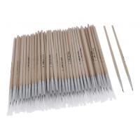 100-Packs Fine Detail Paint Brushes Set for Miniature Scale Model Art Painting in Acrylic Oil Watercolor - Pointed Round