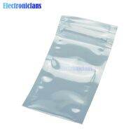 50PCS 50x90mm 40 x 70mm ESD Anti-Static Shielding ZIP LOCK Bags USABLE SIZE