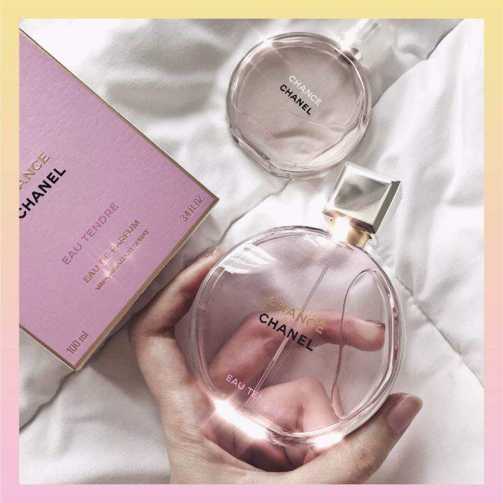 น้ำหอมแท้แบ่งขาย-งานป้ายแท้100-chance-eau-tendre-eau-de-parfum-แนวกลิ่น-floral-citrus-rose-fruity-musk