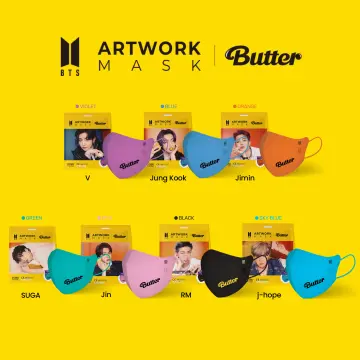 Dobu BTS Artwork Mask 7ea [Butter Edition]