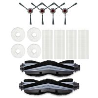 1Set For Yeedi Mop Station Self Cleaning Robot Replacement Side Brushes Main Brush Filter Dust Box Mop Cleaning Pad