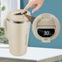 【jw】✼▫  380/510ml Mug Temperature Display Car Thermal Cup Insulated Tumbler