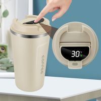 ☂✾◇ 380/510ml Stainless Steel Smart Coffee Thermos Mug LED Temperature Display Car Thermal Cup Insulated Tumbler