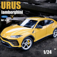 WELLY 1:24 Lamborghini Bison Urus รถกีฬารถรุ่น Diecast Tail รถล้อของเล่นสำหรับเด็ก