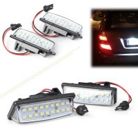 2ซีนอน18ชิ้นโคมไฟป้ายทะเบียน Led แสงสีขาวสำหรับนิสสัน Murano Altima เควส Pathfinder Sentra Rogue Versa Note Maxima เป็นต้น