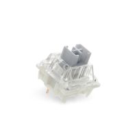 Gateron Smd Switch ซิลเวอร์โปร3หมุดสลับการหล่อลื่นโรงงานสำหรับคีย์บอร์ดแบบกลไก