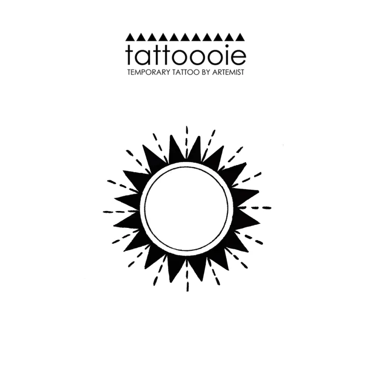TATTOOOIE TEMPORARY TATTOO INK SERIES SUNBURST BLACK Lazada PH