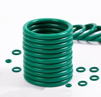 【DT】hot！ 2mm Green/Brown Fluorine Rubber O Rings Gaskets 5/6/7/8/9/10/11/12-220mm O-Ring Washer