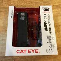 ไฟหน้า cateye AMPP400+ rapid micro  [HL-EL084 + TL-LD620-R]