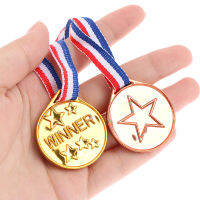 Clothing mother and baby 3pcs Gold Silver Bronze พลาสติกผู้ชนะเหรียญกีฬาวันปาร์ตี้รางวัล