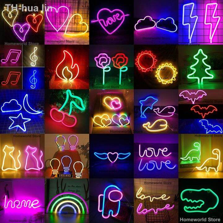 hua-lin-sign-strip-new-189-styles-wall-lamp-nightlight-love-figure-room-xmas