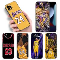 Basketball Sport Number Phone Case For Apple iPhone 12 13 Mini 11 14 Pro XS Max 5S 6 6S 7 8 Plus X XR SE 2020 2022 Black Cover Phone Cases