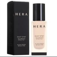 HERA Silky Stay 24H Longwear Foundation SPF20 / PA++ 21N1 5ml, 30ml / Black Foundation SPF 15 / PA+ 10ml