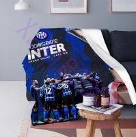 xzx180305  2023 Serie A Design Multi size Blanket Inter Milan Lautaro Soft and Comfortable Blanket 15