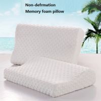 Memory Foam Bed Orthopedic Pillow for Neck pain sleeping with pilloecase Protection Slow Rebound Shaped Maternity Pillow