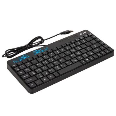 BESTSELLER อุปกรณ์คอม RAM USB Keyboard Mini OKER (F8) Black อุปกรณ์ต่อพ่วง ไอทีครบวงจร