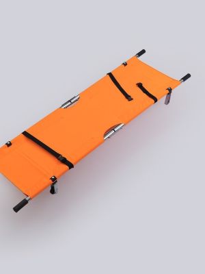 ✔▽ thickened soft stretcher lift people cloth folding first aid rescue home can go up and down the hospital shift