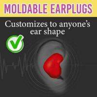 Soft Silicone Soundproof Earplugs Anti-noise Noise Earplugs Reduction Sleeping J5D9