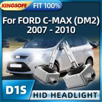 Kingsofe 2X6000K หลอดไฟซ่อนไฟหน้าซีนอนรถยนต์35W สำหรับ Ford C Max Dm2 2007 2008 2009 2010