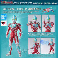 Model โมเดล ของแท้ 100% Bandai Spirits S.H.Figuarts จากการ์ตูนดังเรื่อง Ultraman Ginga ยอดมนุษย์ อุลตร้าแมน กิงกะ Ver Original from Japan Figma ฟิกม่า Anime ขยับแขน-ขาได้ ของขวัญ Gift ของสะสมหายาก อนิเมะ การ์ตูน มังงะ Doll ตุ๊กตา manga Figure ฟิกเกอร์